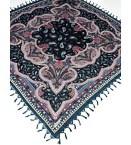 Sökme Boncuklu Lüx CottonTülbent - Yazma- 65804
