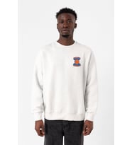 Dubious Handles Logo Beyaz Erkek 2ip Sweatshirt
