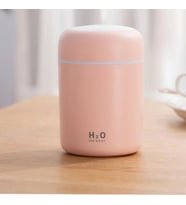 300 Ml Ulrasonik Hava Nemlendirici Buhar Makinesi Ve Aroma Pembe