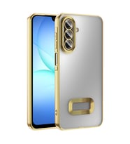 Samsung Galaxy A17 Uyumlu Kılıf Kamera Korumalı Logo Gösteren Zore Omega Kapak