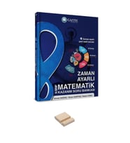 LGS 8. Sınıf Matematik Zaman Ayarlı Kazanım Soru Bankası ve Telefon Tutucu