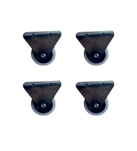 Furç Sabit Teker - 20x50 - Gri HKS180 - 4 Adet TG-V 12348
