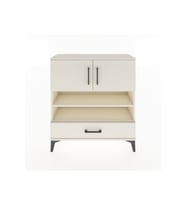 Arges Şifonyer 4 Raflı Tek Çekmeceli 2 Kapaklı 88x30x96 Aytaşı-Aytaşı