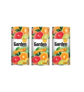 Garden Otomatik Hava Temizleyici Makina Sprey Narenciye Portakal Limon Oda Koku 3 Adet x 260 Ml