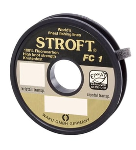 Stroft Fc1 %100 Flourocarbon Misina Alman Kalitesi 25Mt 0,12Mm