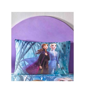 Zorluteks 2'li Elsa Anna Model % 100 Pamuk Kumaş Yastık Kılıfı 50x70 cm