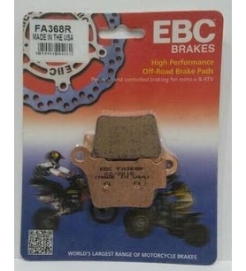 Ebc Fa368R 2014-2023 Husqvarna FE 450 Uyumlu Arka Fren Balatası Sinterli Balata