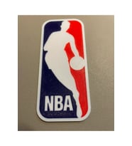 Dekoratif NBA Logosu Süsü 20X6 CM