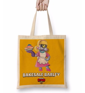 Brawl Stars Bakesale Barley Bez Çanta Uzun Saplı