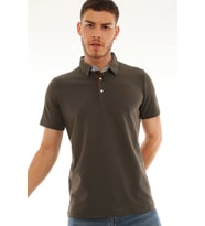 T8582 DEWBERRY ERKEK T-SHIRT-HAKİ