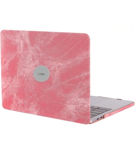MacBook Air Kılıf 13 inç A1369 A1466 ile Uyumlu 2010-2017 Eski USB Girişli Model Sert TPU Hard Case İnce Hafif Çizilmeye ve Darbeye Dayanıklı Kumaş Kaplama Laptop Kılıfı Pembe
