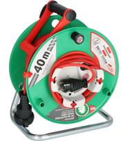 Brennenstuhl Garant G Bretec Serisi IP44 Lisanslı Cablepilot 38+2 Metre Bahçe ve Dış Mekan için Makaralı Kablo (Yeşil)