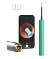 BEBIRD T5 3MP KAMERA 3.5MM LENS ŞARJLI WIFI GÖRÜNTÜLÜ KULAK TEMİZLEYİCİ YEŞİL RENK