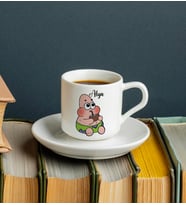 Sünger Bob & Petrick Tasarımlı Fincan Kişiye Özel