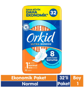 Orkid Ultra Normal Ped 32 Adet