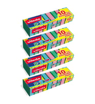 10'lu Rainbow Ekonomik Bulaşık Süngeri 4 Paket