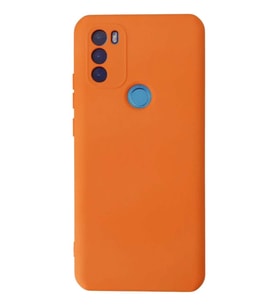 GM 21 Plus Kılıf Nano içi Kadife Silikon - Turuncu