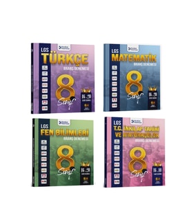 Krallar Karması 8. Sınıf LGS Deneme Seti 4 Kitap