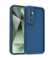 Samsung Galaxy S24 FE Uyumlu Kılıf Kamera Korumalı Zore Ananas Kapak (Koyu Yeşil)