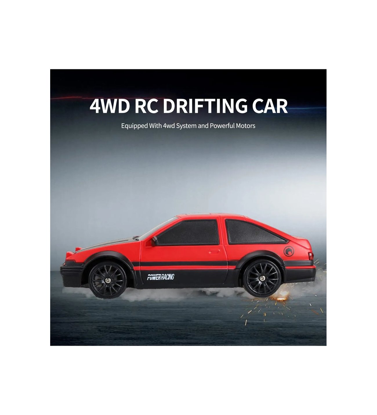 RC Drift araba 1:24 ölçek AE86-1B