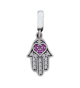 Nur Silver Fatma Ana Eli Gümüş Charm NUR-BL00267