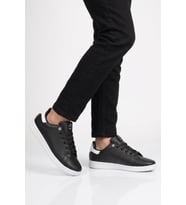 Cool Unisex Siyah-Beyaz Günlük Sneaker Spor Ayakkabı Rahat Casual Model Ursula G