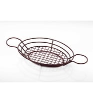 Altınbaşak Oval Sunum Sepeti Küçük 25x18x6cm