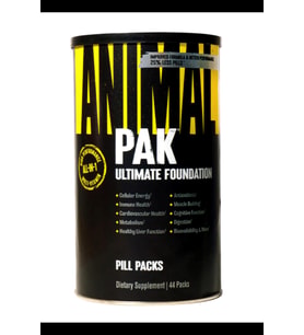 Animal Pak YENİ Ultimate Foundatıon Pack, 44 Packs. Usa Versiondur. Avrupa Değil. 3763 (Renksiz)