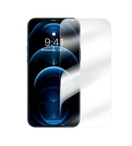 Baseus iPhone 12 Pro Max 6.7 0.3mm HD Anti-drop Tempered Kırılmaz Cam Ekran Koruyucu 2 Adet (Şeffaf Hologram)