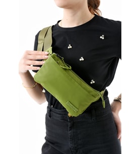 Çok Cepli Bel Çantası Unisex Açık Yeşil (Model: 571-13-9R)
