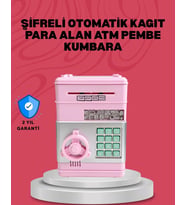 Elektronik Şifreli Otomatik Para Yutan Çocuk Kumbarası