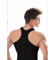 Erkek Likralı Sporcu Atlet 6'lı paket (Siyah)