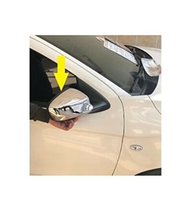 Peugeot 301 Krom Ayna Kapağı 2 prç. 2012 ve üzeri Paslanmaz Çelik