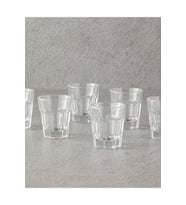 Şeffaf Cam Bardak Seti 6'lı, 45 ml, şık ve dayanıklı tasarım