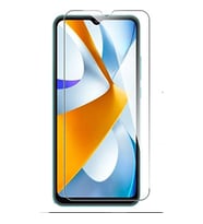 Xiaomi Poco C40 Uyumlu Ekran Koruyucu Screen Protector Tempered Glass Kristal Netliğinde %100 HD Görüntü, Yüksek Kalite Kırılmaz Temperli Cam (Şeffaf)