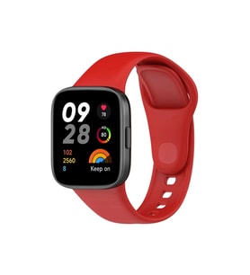 Durukar® Redmi Watch 3 Klasik Kordon - Kırmızı