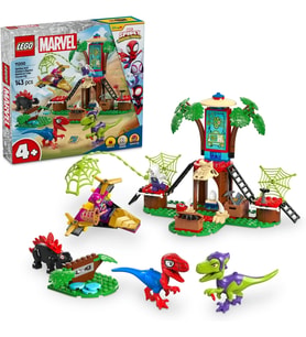 LEGO Marvel Spidey ve İnanılmaz Arkadaşları Ağaç Ev Karargahında Spidey ve Gobby'nin Raptor Savaşı 1 (Çok Renkli)