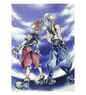 Kingdom Hearts Com  Tablo Ahşap Poster Dekoratif