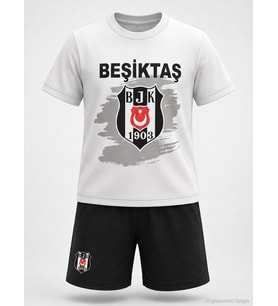 Civil Boys Beşiktaş BJK Armalı 3-13 Yaş Takım - Beyaz