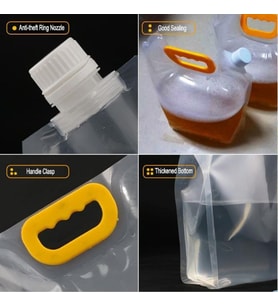 Dayanıklı Plastik İçecek Çantası 2 Litre