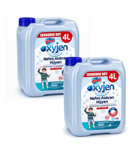 Bingo Oksijenli Çamaşır Suyu  4 Lt x 2 Adet