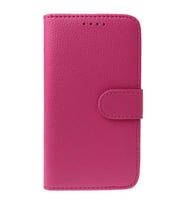 Zenfone 4 ile Uyumlu Cüzdanlı Kapaklı Kılıf Pembe