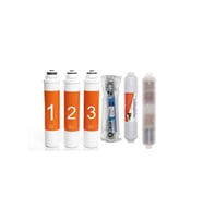Sulook Waterlife Su Arıtma Cihazı Uyumlu Tak-Çevir 6'lı Filtre Seti, 10 Aşamalı, Lg Membranlı