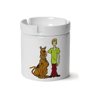 Scooby Doo Ekibi Baskılı Porselen Küllük Makinede Yıkanabilir