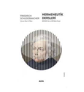 Hermeneutik Dersleri 1809/1810 Güz ve 1819 Bahar Yarıyılı