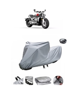 Triumph Rocket  Su Geçirmez Motosiklet Brandası ARKA ÇANTA UYUMLU