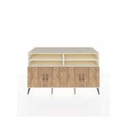 Kronos Konsol 6 Raflı 4 Kapaklı 176x59x99 Aytaşı-Çam/Antrasit