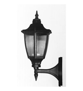 Nisa Luce Bahçe Duvar Aplik Ebh02-S (Siyah)