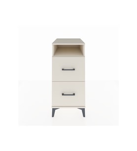 Kronos Komodin Tek Raflı 2 Çekmeceli 44x59x96 Aytaşı-Aytaşı