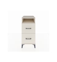 Kronos Komodin Tek Raflı 2 Çekmeceli 44x59x96 Aytaşı-Aytaşı
